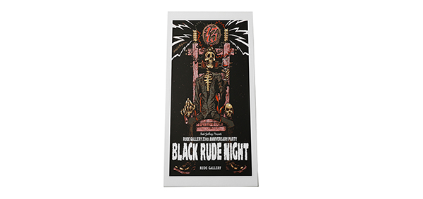 BLACK RUDE NIGHT SILKSCREEN | AUDIO BLOG