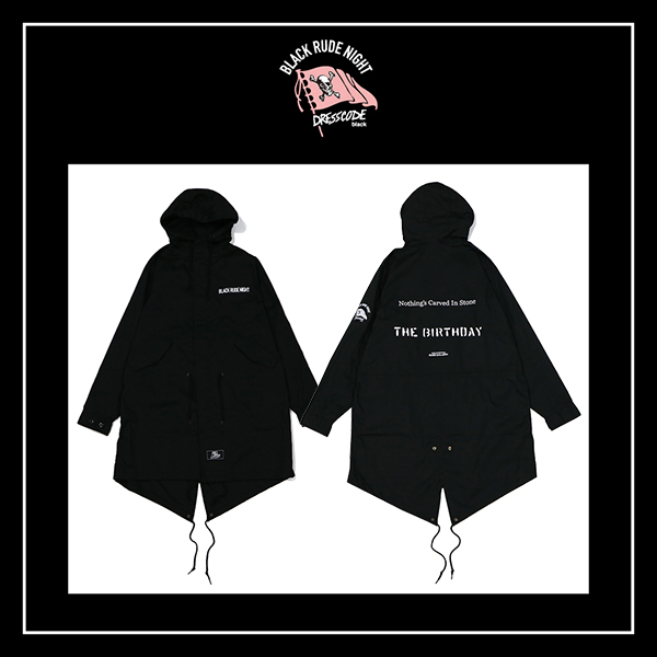RIDE GALLERYモッズコートブラックルードナイトthe birthday BLACK RUDE NIGHT OFFICIAL GOODS通販開始のご案内 | AUDIO BLOG