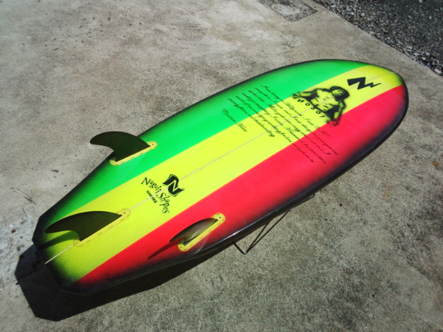 成長 | サーフィン 埼玉県 ハンドシェイプ サーフボード：Nagaii