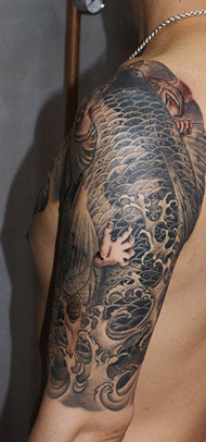 鬼若丸の鯉退治 完成 | YK-TATTOO BLOG