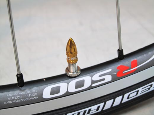 KCNC Ventilkappen US Gold - Leichte Aluminium Ventilverschlüsse 2er Pack