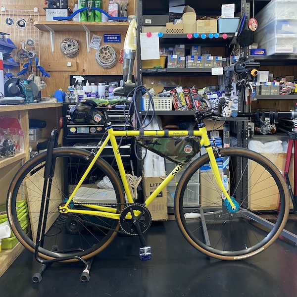 競輪 ピスト 後輪センター出し（調整）機 カーボンハンドメイド超貴重品