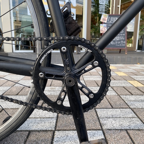 ショートクランク　160mm　φ24mm軸　SRAM　3つ穴 ショートクランク160mmφ24mm軸SRAM3つ穴