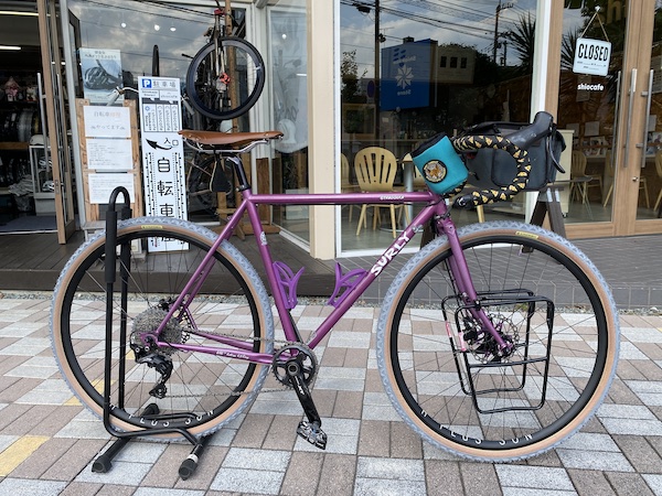 珍しい小径自転車 イエロー ミニ小型 中古 通っ