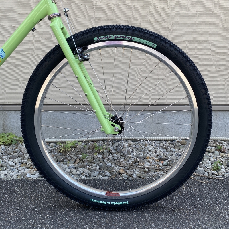 前後タイヤ・後輪チューブ新品！】3×7速 26インチMTB ターコイズブルー 