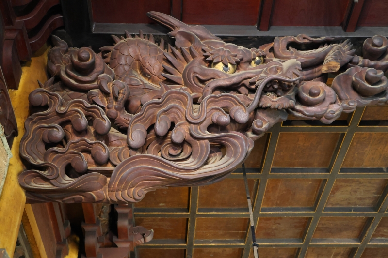 大原観音寺の花狭間 | オオヌマズの玉手箱