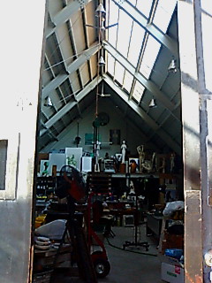 彫刻家・三谷 慎さんのアトリエ | 赤城山・赤城温泉 御宿 総本家