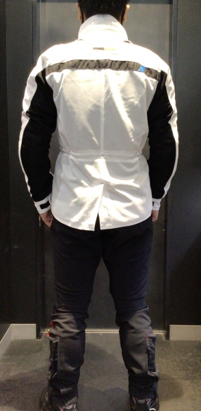 KUSHITANI K-2439 クシタニ フルメッシュロングジャケット 白 K-2439 フルメッシュロングジャケット バイク用品のクシタニ