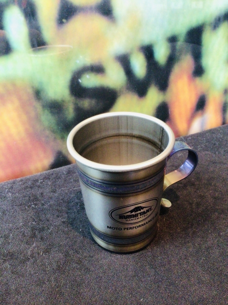 カフェ限定商品】P-4658 チタンカップドラム：KUSHITANI清水店