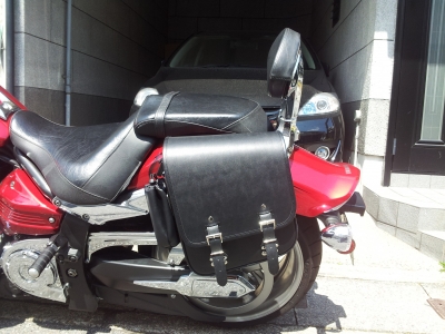 xv1900cu レイダー ワイズギア バックレスト 有り難かっ