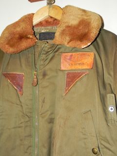 ミリタリージャケット　B－１５Ａ　vintage 40's 40's～ B-15A フライトジャケット 実寸(40位) | すべての商品