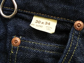 70s Lee 400 STRIGHT DEADSTOCK 1WASH W30 L34 | panagorias 古着屋 
