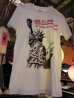 80s THE CLASH 1ST AMERICAN TOUR 1979 T-SHIRT S | panagorias 古着屋