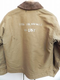 40s vintage n-1 デッキ ジャケット usn | 旅する古着屋