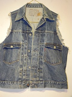 50s LEVI'S 507XX 2nd CUTOFF 42 | panagorias 古着屋ブログ通販