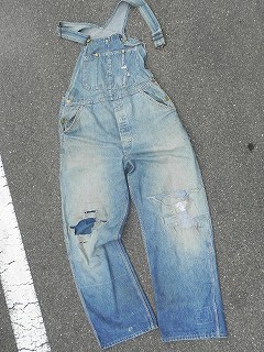 50s Lee JELT DENIM OVERALL W36 | panagorias 古着屋ブログ通販