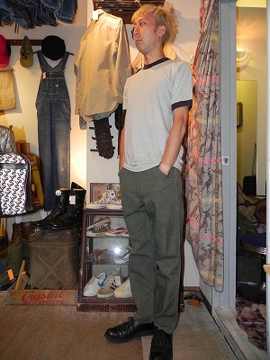 60s Wrangler McQueen PANTS GRN W31 L28 | panagorias 古着屋ブログ通販