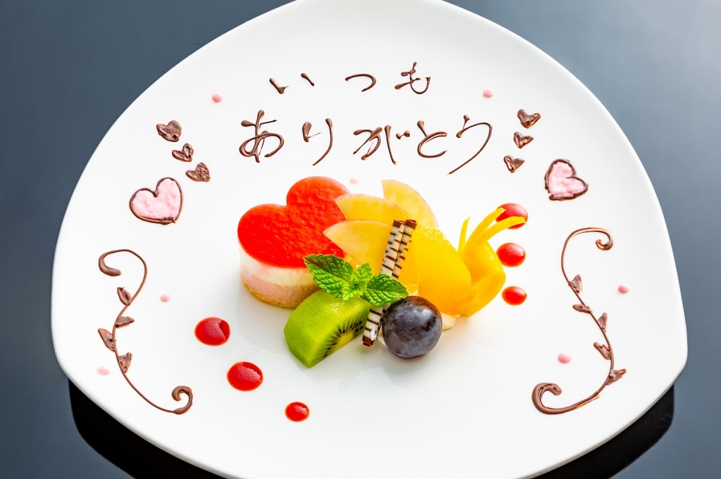 デザートプレートで思いを伝えませんか？ | 南風楼だより