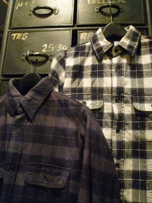 pledge プレッジ ブリーチ ネルシャツ ブルー 青 ナンバーナイン グランジ カートコバーン 低価，人気SALE プレッジ Pledge ネルシャツ 赤系 サイズ46