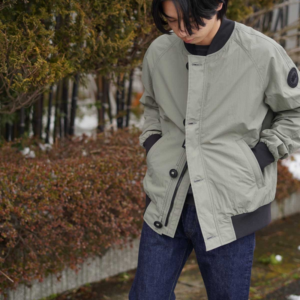 悪天候も味方に。極上のシェルで迎える春。 / CANADA GOOSE | 1989