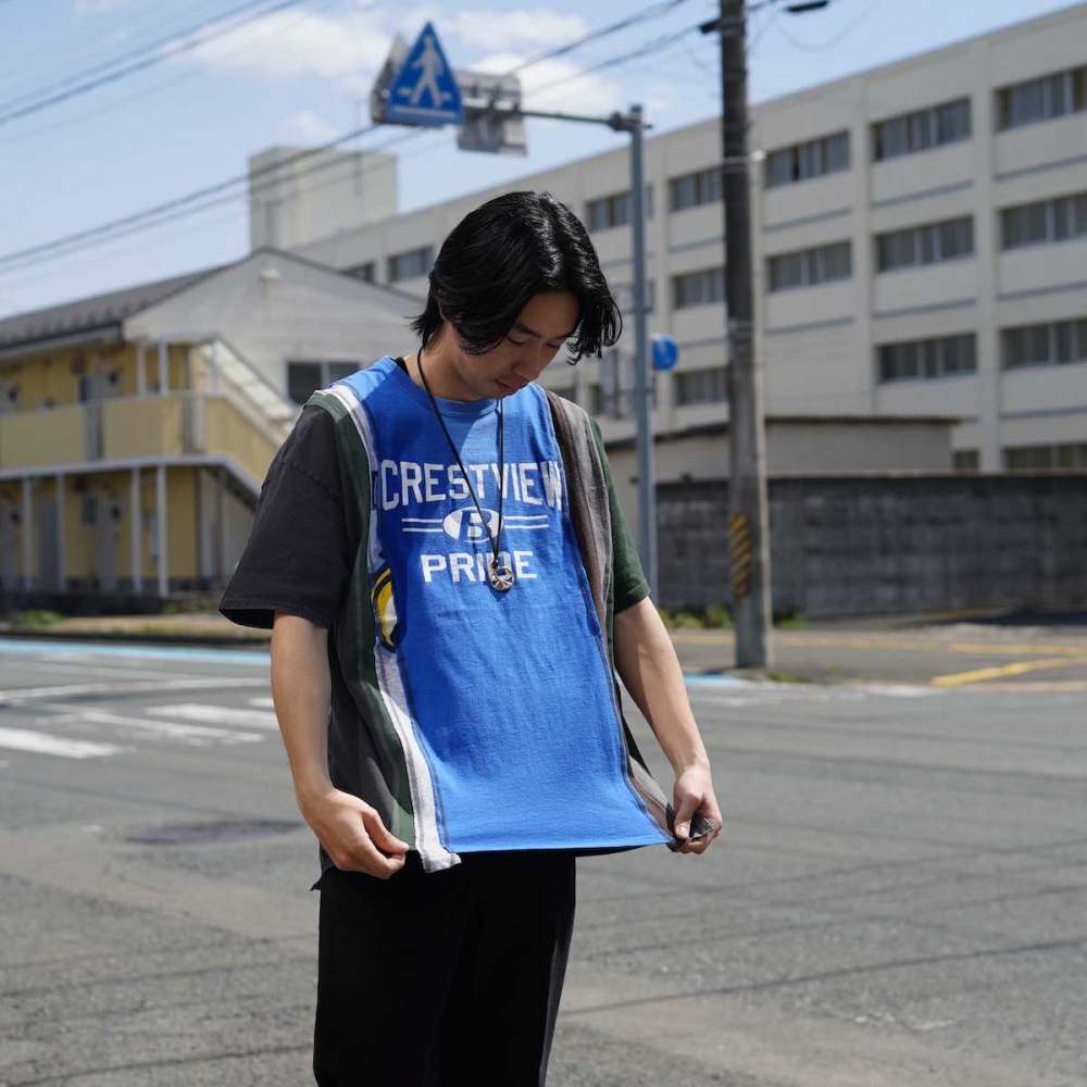 Rebuild By Needles タイダイロンT Sサイズ Rebuild by Needles(リビルドバイニードルズ) / 長袖Tシャツ/L
