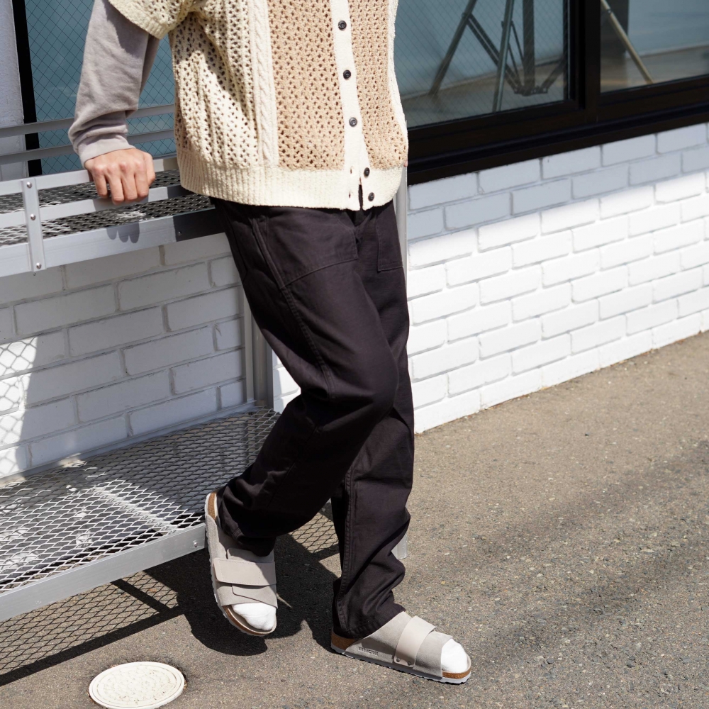 【サイズ2(M)】オアスロウ ジャングルファティーグパンツ チャコール orslow オアスロウ スリムフィットファティーグパンツ 01-5032
