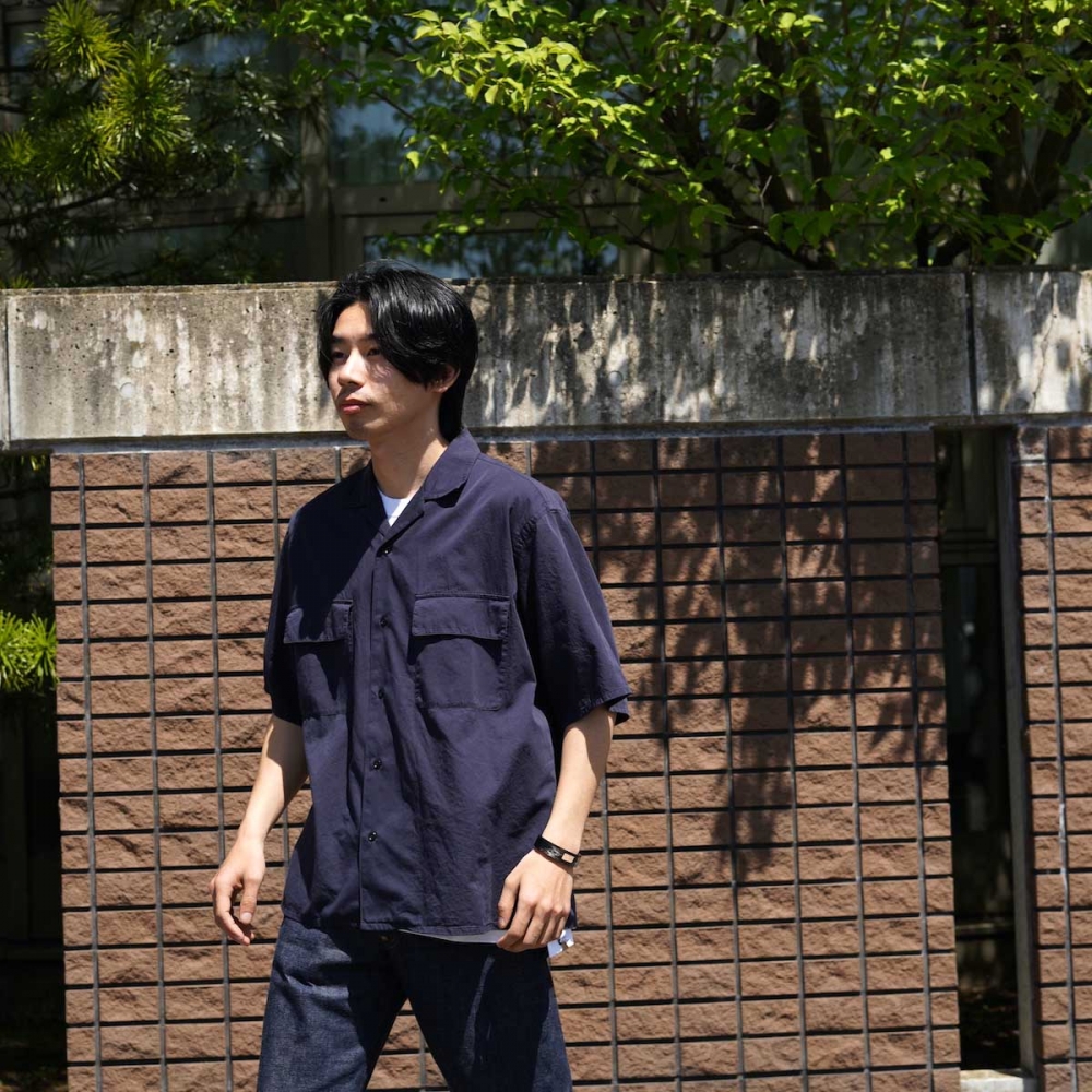 [EMPORIO ARMANI UW] EAポケットオープンカラーラウンジシャツ エンポリオアルマーニ メンズ シャツ EMPORIO ARMANI ブランド