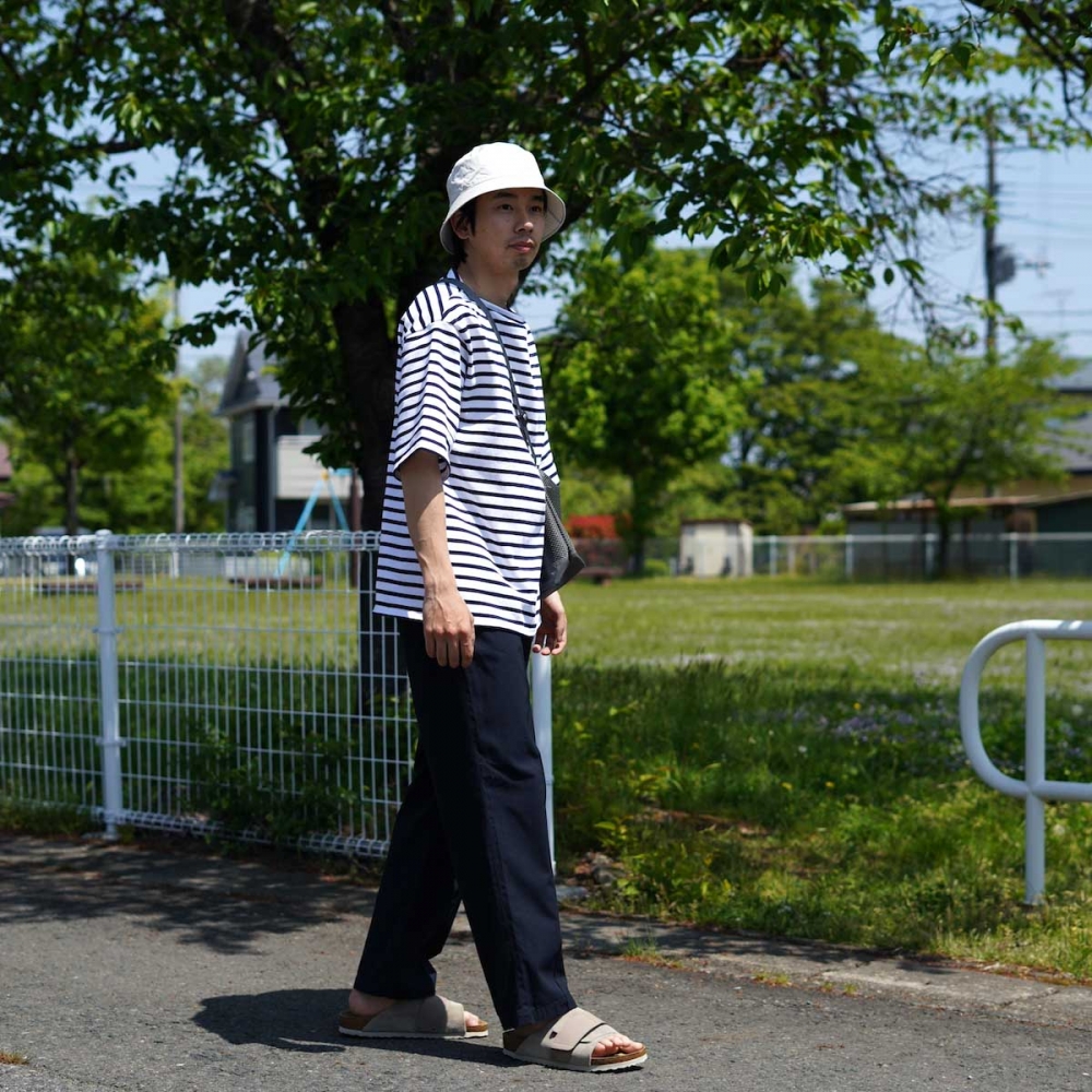 ウェッソンルーズの半袖。これは使えるやつ。 / SAINT JAMES | 1989