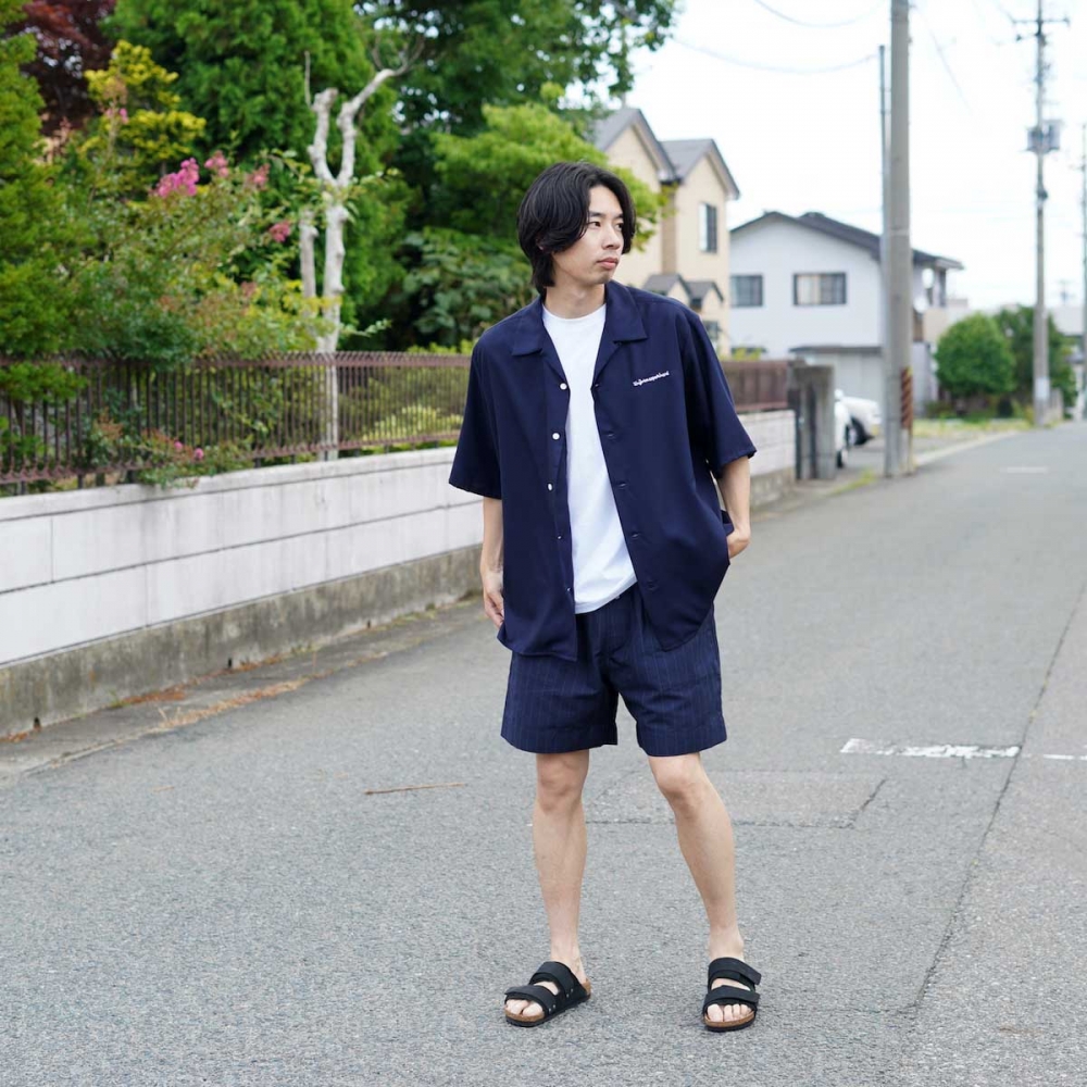 上品且つカジュアルなオープンカラーシャツ。 / uniform experiment 