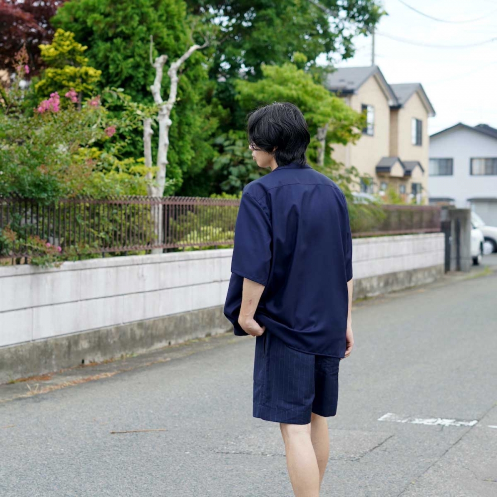上品且つカジュアルなオープンカラーシャツ。 / uniform experiment 