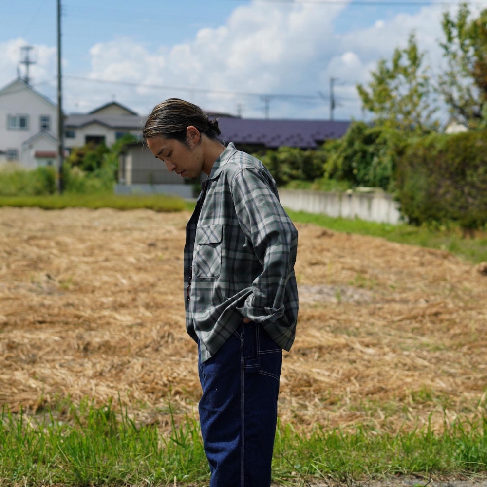 25SS Unlikely デニムカバーオール 40%off 2025春夏 DENIMDUNGAREE 8OZデニム ノーカラー