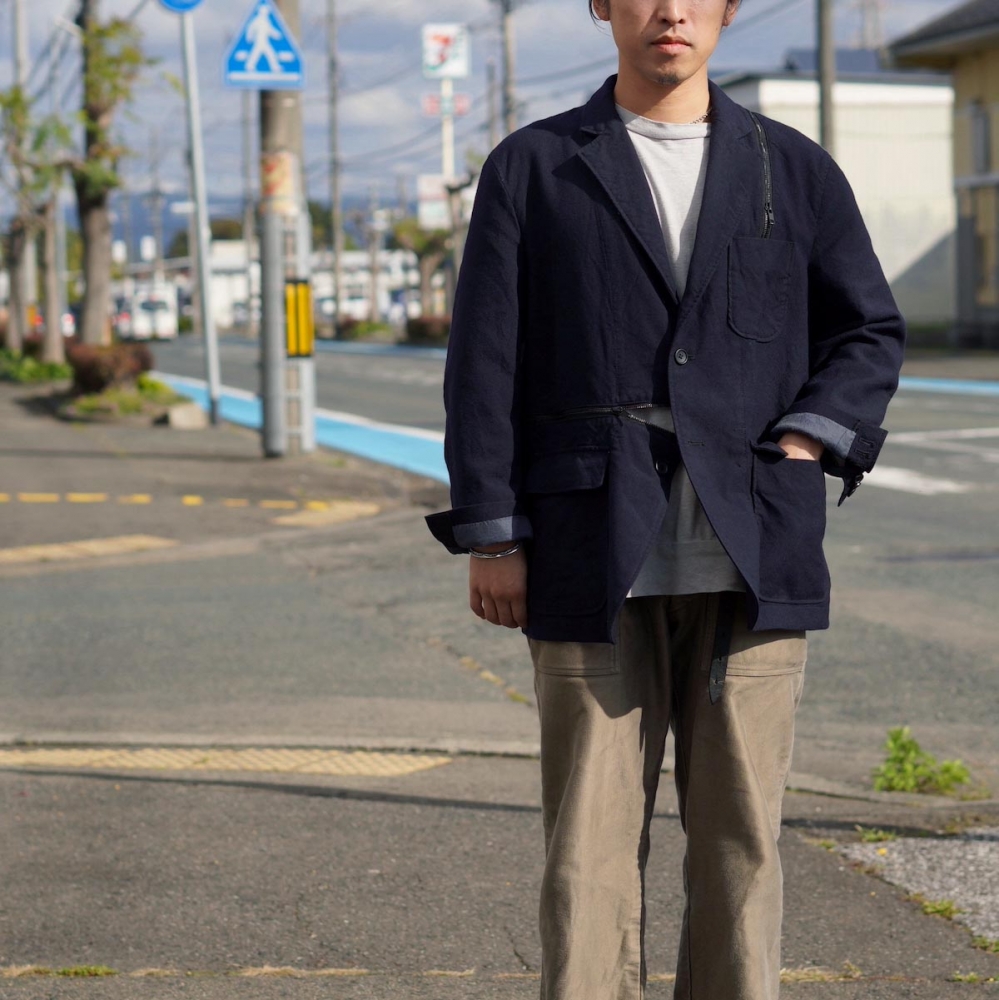 Engineered Garments ZIP JACKET / JKTにも遊びを取り入れたい方 Engineered Garments ZIP JACKET / JKTにも遊びを取り入れたい方