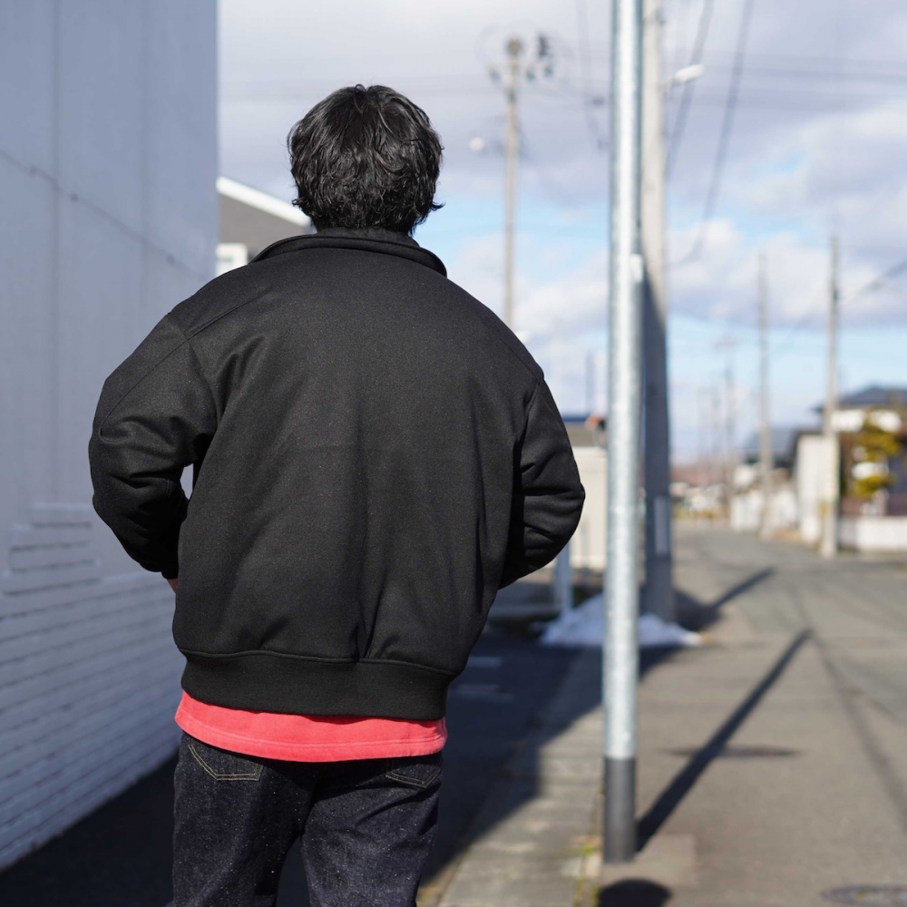 暖かさも着心地も。CURLY / KNIT CWU BLOUSON | 1989 Men's Blog