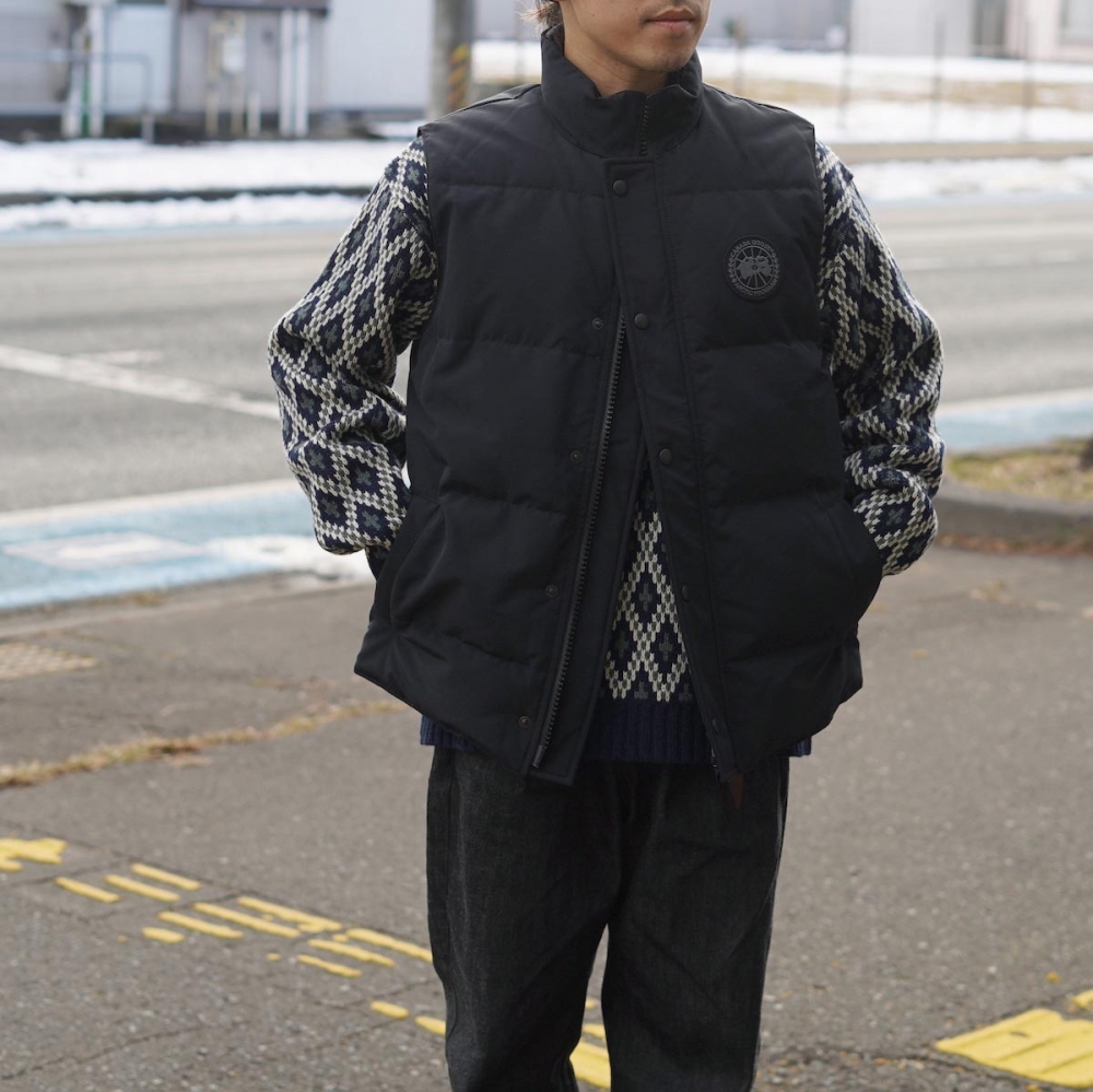 やっぱり便利。カナダグースのダウンベスト。 | 1989 Men's Blog