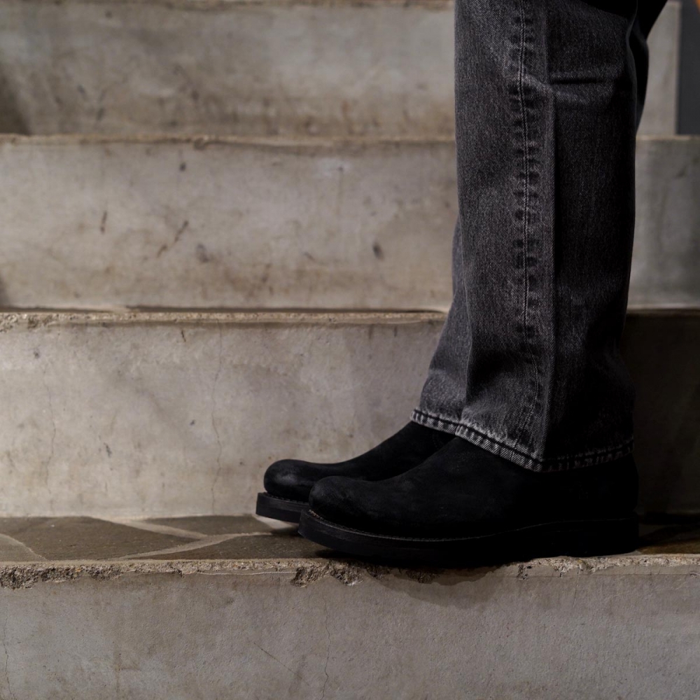 ス*ル様 ノンネイティブ nonnative ロングブーツ バイカーブーツ ベー