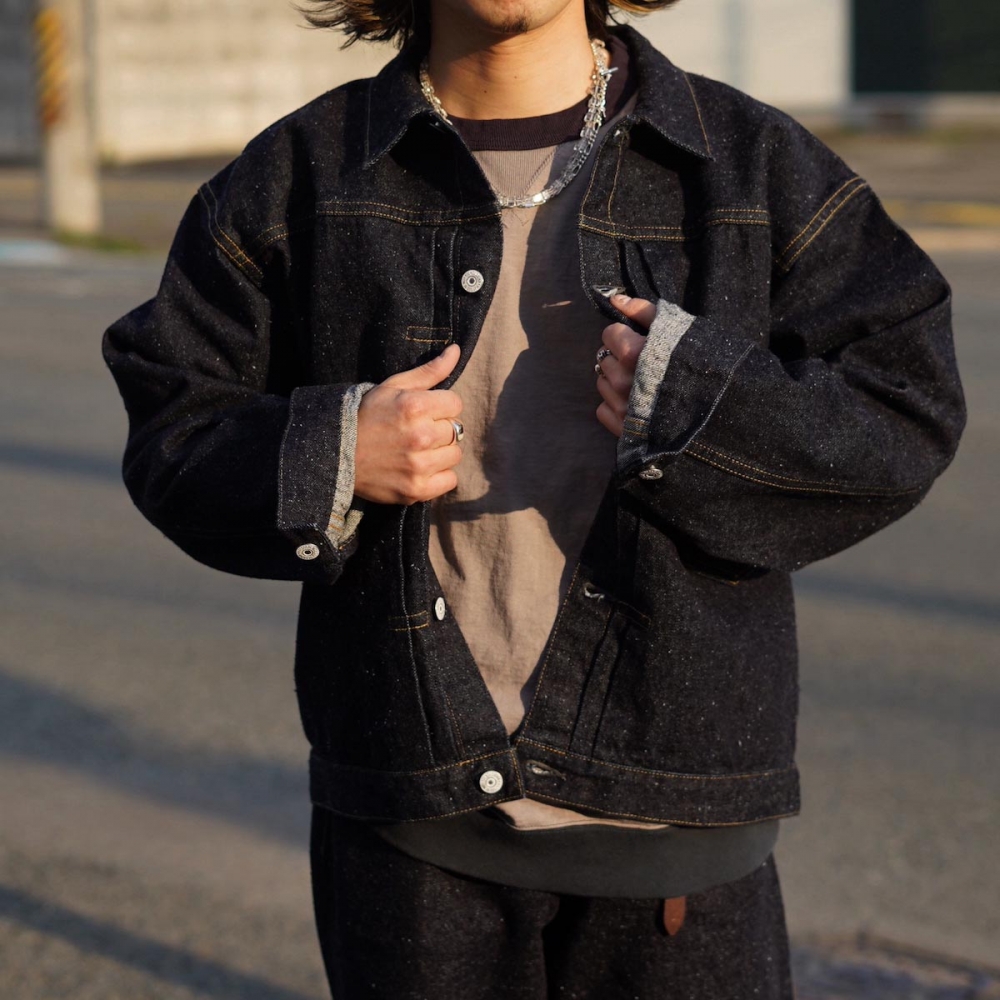 newmanual KY NM ブラック デニムジャケット 藤原裕 KAZUYA YOSHII × New Manual