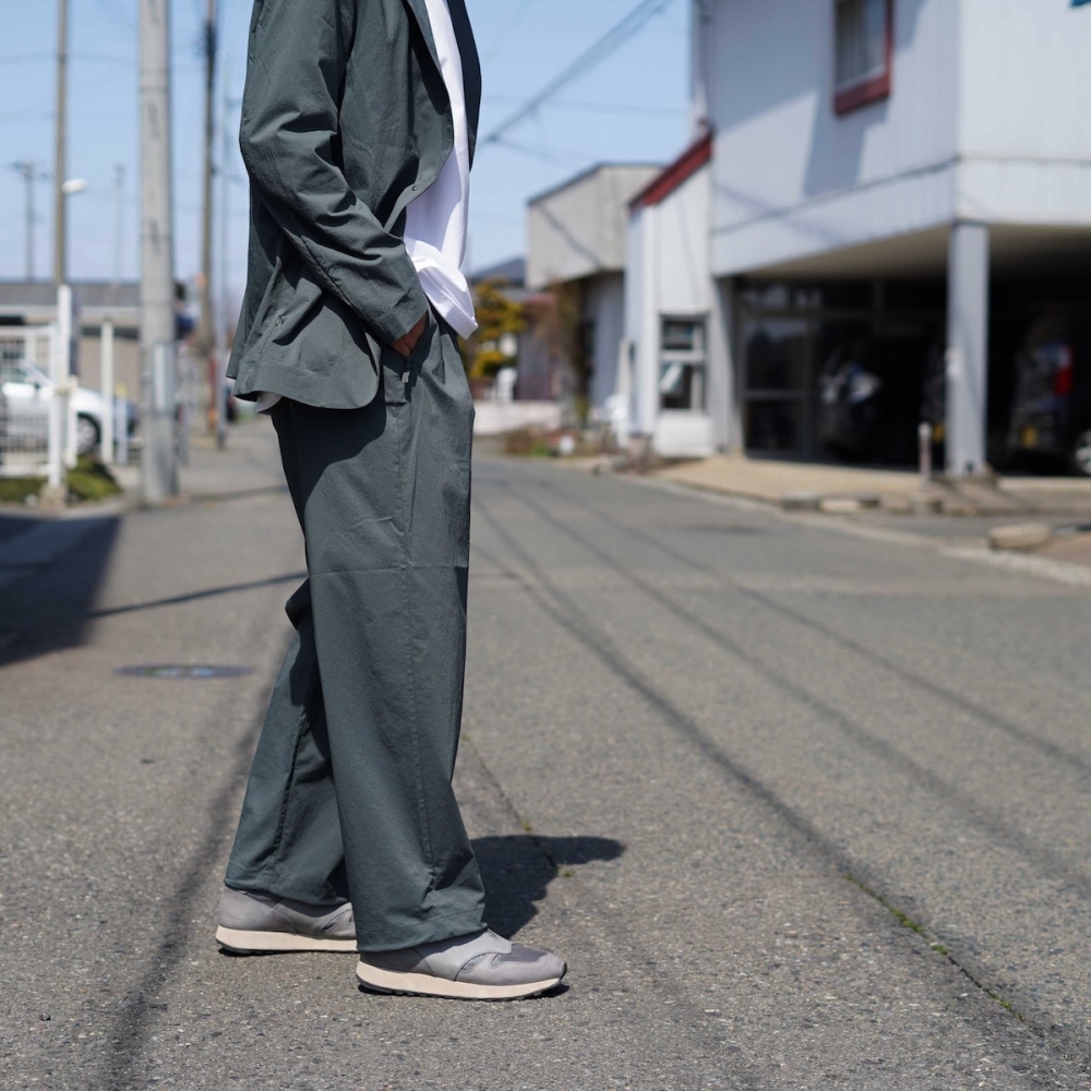 オンからオフまで対応するセットアップ。DESCENTE ALLTERRAIN I/O