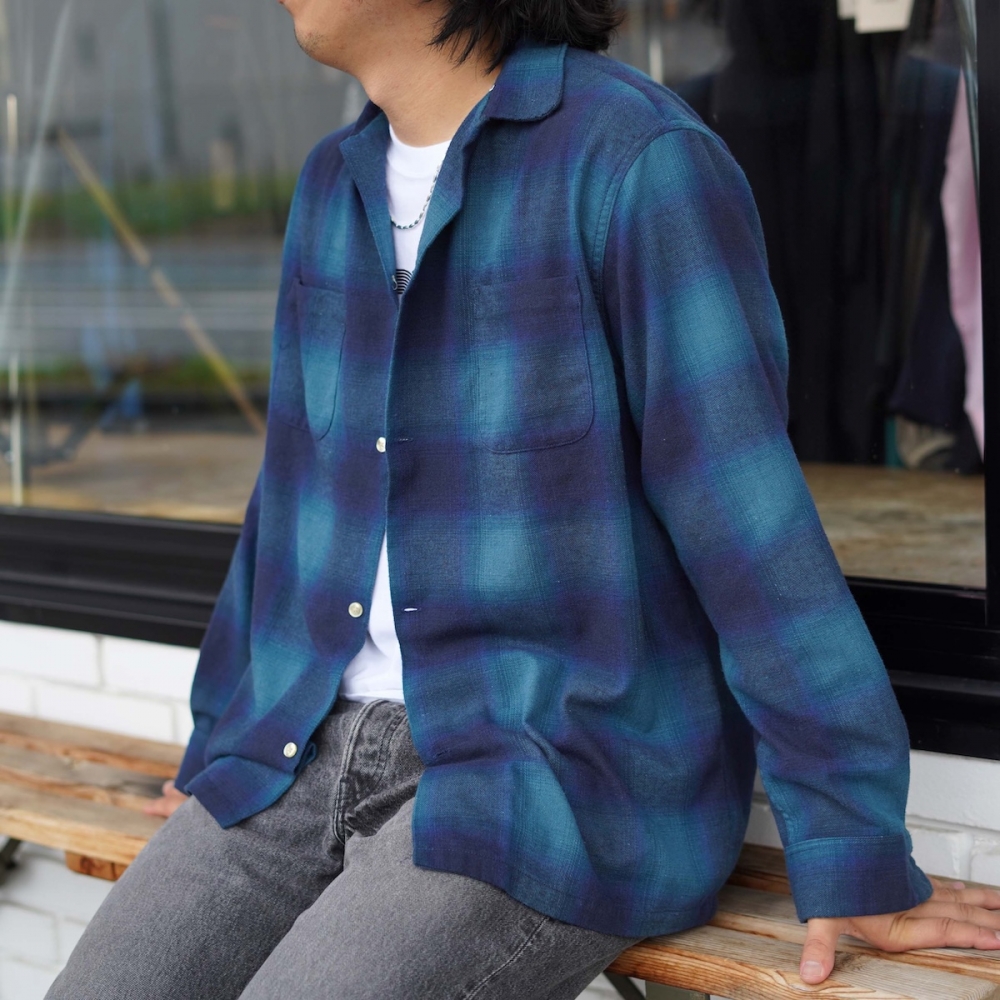 秋冬も楽しみたいオンブレシャツ。TOWNCRAFT | 1989 Men's Blog