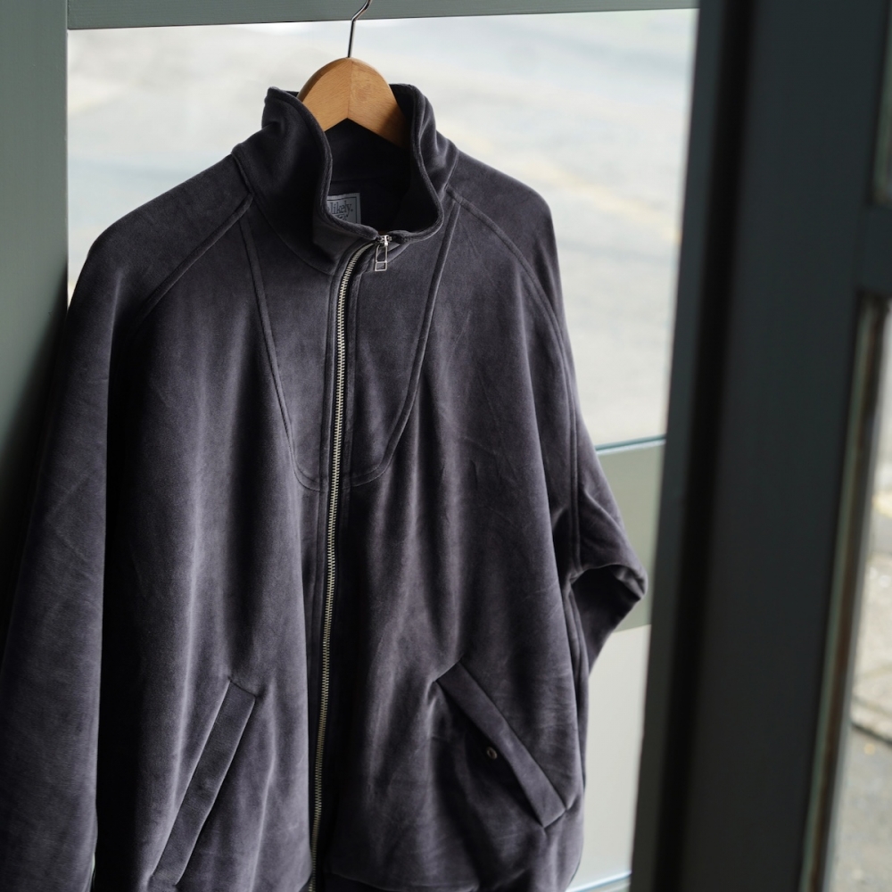 【新品未使用】Unlikely Velour Track Jacket M 黒 Unlikely Velour Track Jacket(L(MEN) Gray/グレー): Unlikely