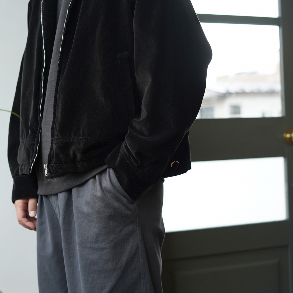 Unlikely らしい足し算、引き算。Velour Corduroy FFA JACKET | 1989