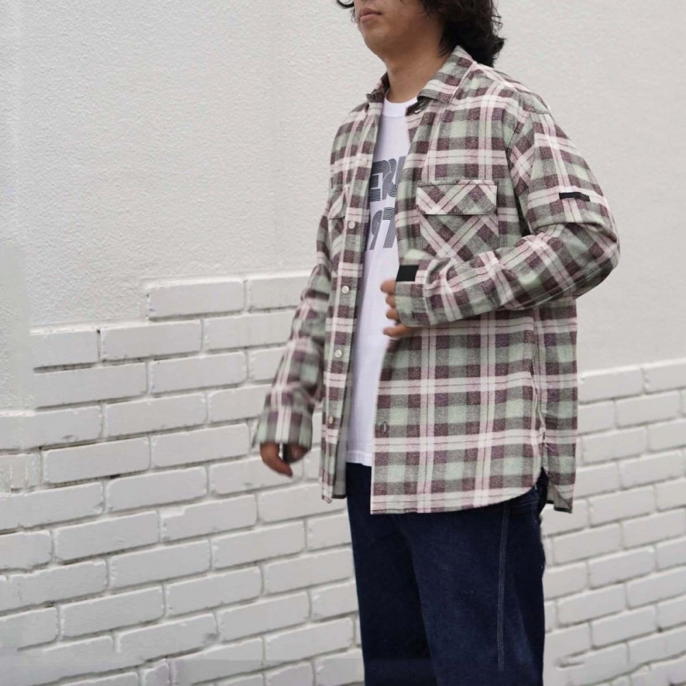 N.HOOLYWOOD COMPILE × BIG MAC 　ネルシャツ 40 N.HOOLYWOOD - N.HOOLYWOOD COMPILE × BIG MAC SHIRT / エヌハリウッド