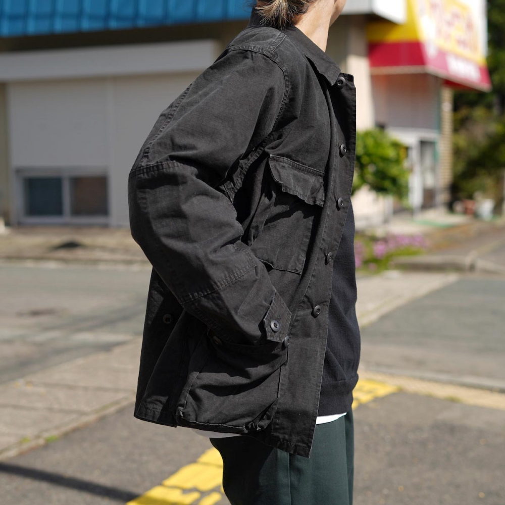 ブラックをストーンウォッシュ。良い眺めのBDU Jacket | 1989 Men's Blog