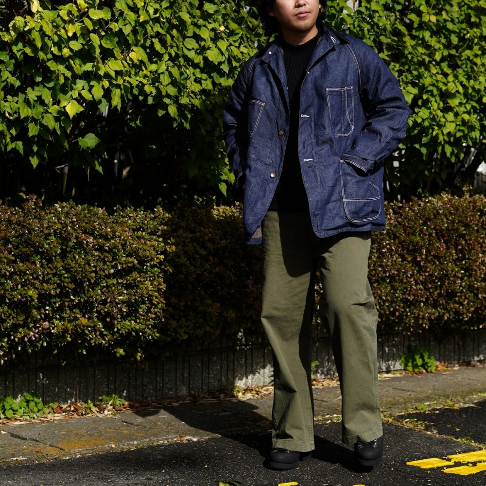 冬に楽しむカバーオール。orSlow | 1989 Men's Blog