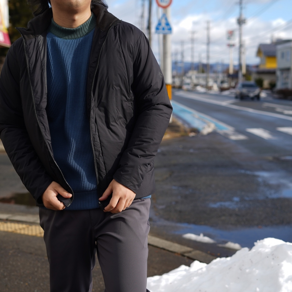 DESCENTE ALLTERRAIN インナーダウン シャツ プルオーバー | RAGNA.BY