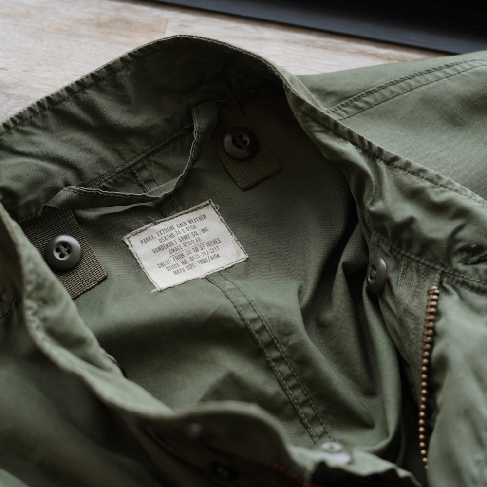 早い者勝ち　vintage アメリカ軍 M-65 Fish tail parka U.S ARMY M-65 Fish Tail Parka 