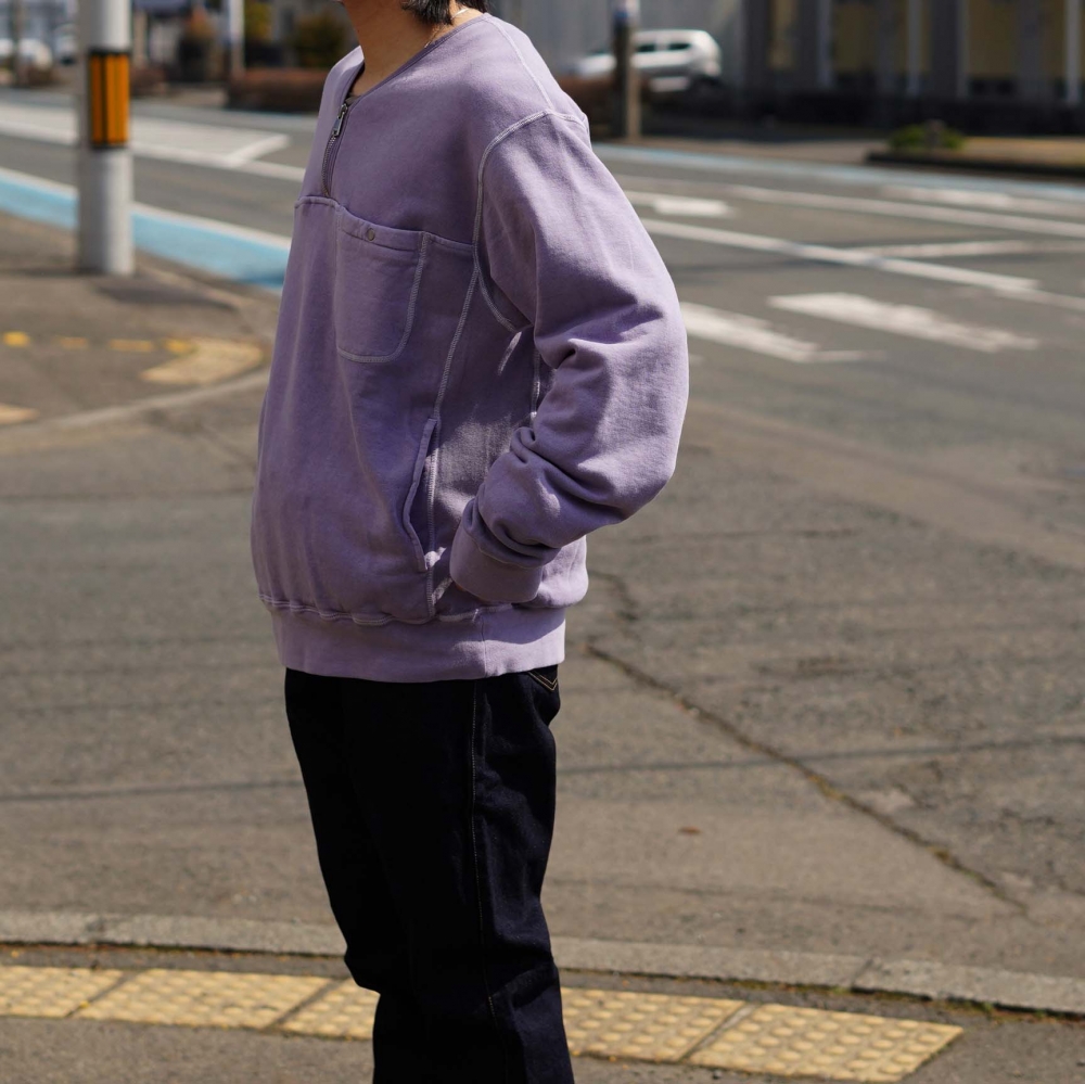 nonnativeの春色を楽しむハーフジップスウェット | 1989 Men's Blog nonnativeの春色を楽しむハーフジップスウェット | 1989 Men's Blog
