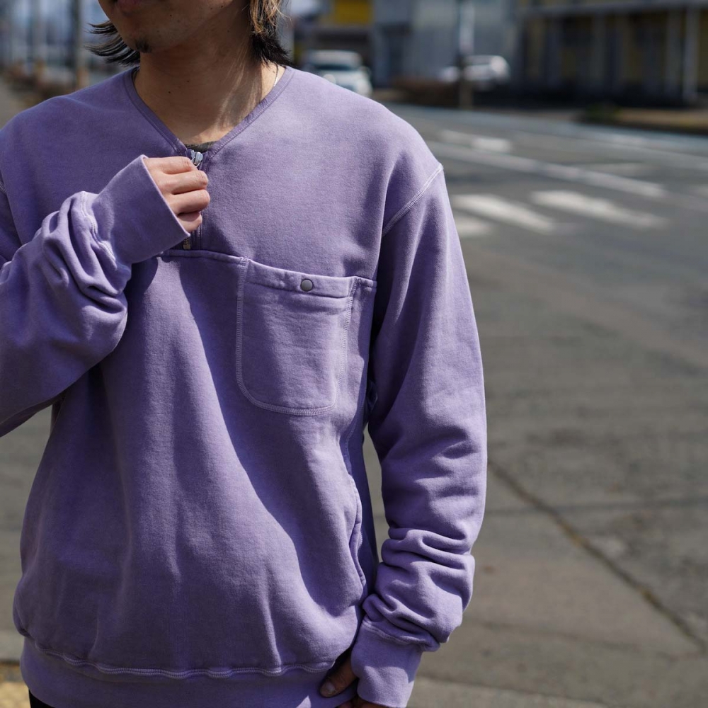 nonnativeの春色を楽しむハーフジップスウェット | 1989 Men's Blog nonnativeの春色を楽しむハーフジップスウェット | 1989 Men's Blog