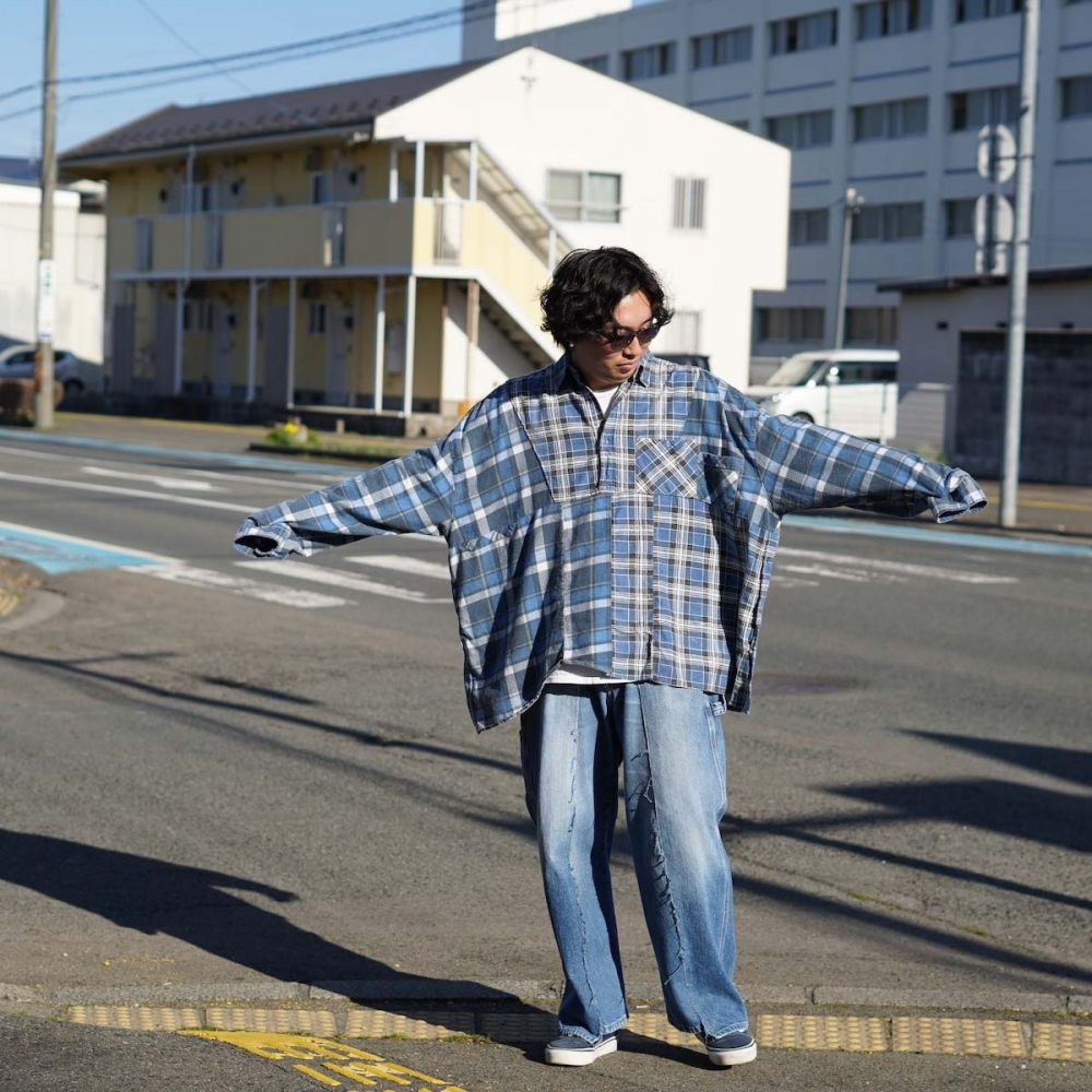 OLD PARK リメイクネルシャツ 春の主役に、リメイクネルシャツ。OLD PARK | 1989 Men's Blog