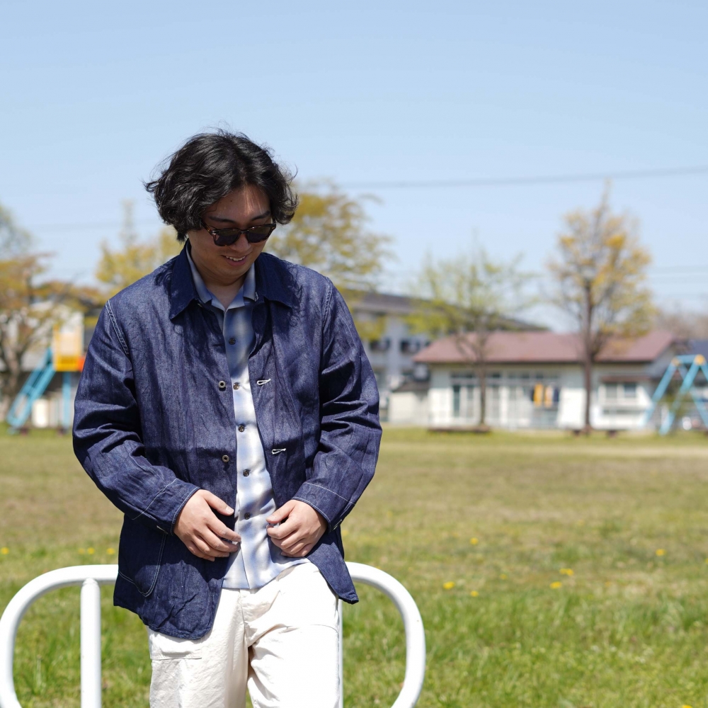 素材で魅せる大戦モデルのカバーオール。orSlow | 1989 Men's Blog