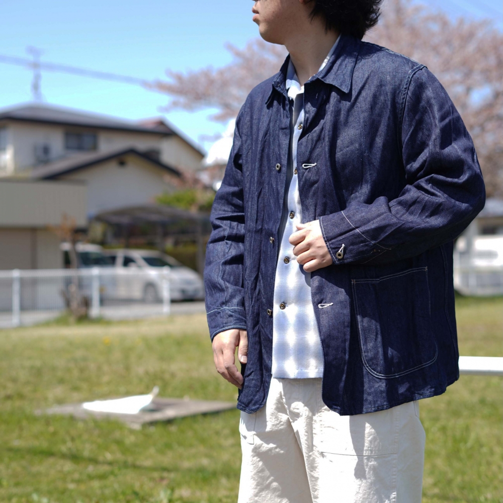 素材で魅せる大戦モデルのカバーオール。orSlow | 1989 Men's Blog